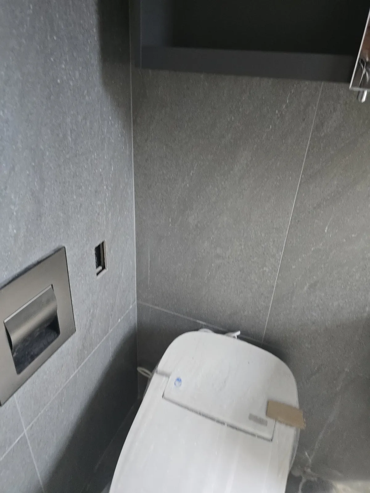 용인 욕실 인테리어 양변기 설치 공간 준비